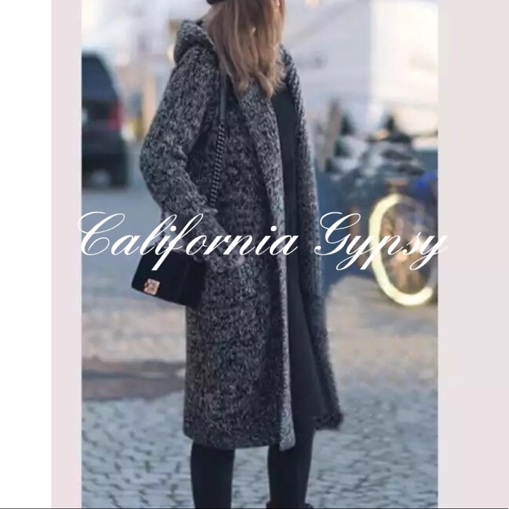 Cardigan Boho Knit pocket Sweater - Picture 4 of 16